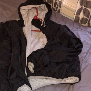 Athletic zip up sweatshirt